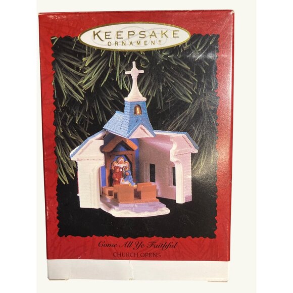 Hallmark Come All Ye Faithful collector's Choice 1996 Hallmark ornament - Picture 1 of 11